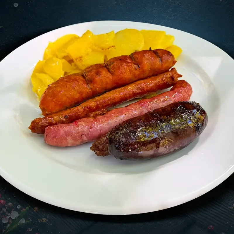 Embutido de Alcalá a la brasa