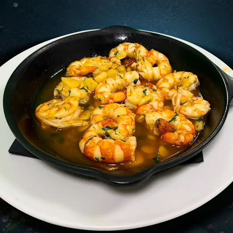 Cazuela de gambón