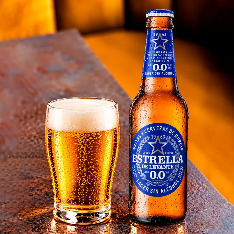 Cerveza Estrella sin alcohol